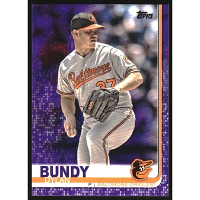 2019 Topps Meijer Purple #233 Dylan Bundy