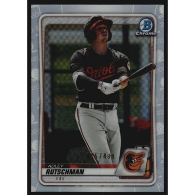 2020 Bowman Chrome Prospects Refractors #BCP50 Adley Rutschman