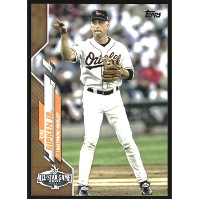 2020 Topps Update Gold #U209 Cal Ripken Jr. AS