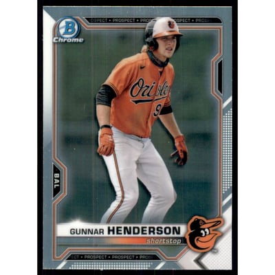 2021 Bowman Chrome Draft Refractors #BDC175 Gunnar Henderson
