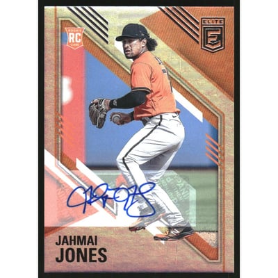 2021 Elite Autographs #21 Jahmai Jones