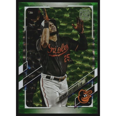 2021 Topps Green Foil #320 Anthony Santander