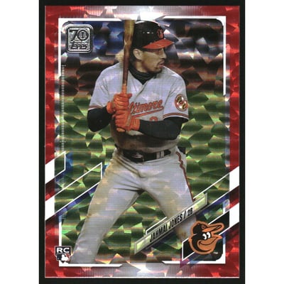 2021 Topps Red Foil #507 Jahmai Jones