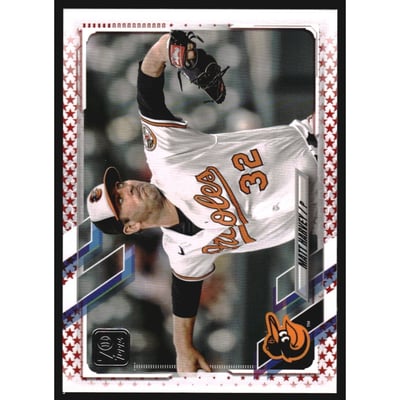 2021 Topps Update Independence Day #US87 Matt Harvey