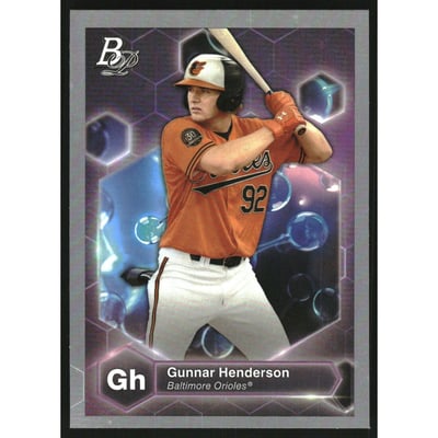 2022 Bowman Platinum Precious Elements #PE17 Gunnar Henderson