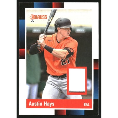 2022 Donruss Retro '88 Materials #62 Austin Hays