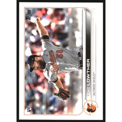 2022 Topps Advanced Stats #133 Zac Lowther