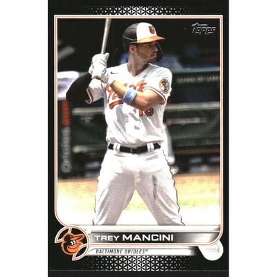 2022 Topps Black #79 Trey Mancini