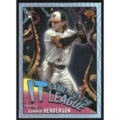 2023 Bowman Chrome It Came for the League #CFL2 Gunnar Henderson