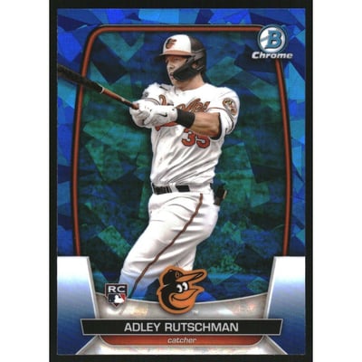 2023 Bowman Chrome Sapphire #17 Adley Rutschman (RC)