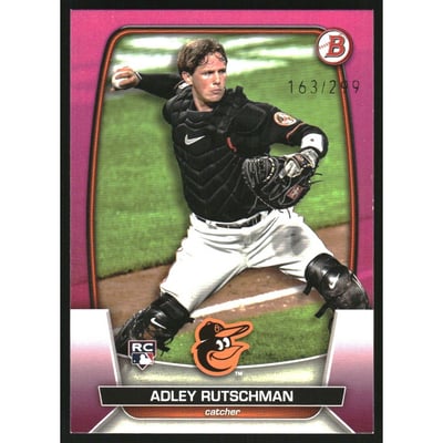 2023 Bowman Fuchsia #40 Adley Rutschman