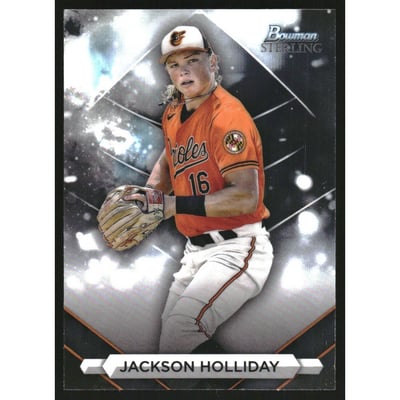 2023 Bowman Sterling Prospects #BSP80 Jackson Holliday