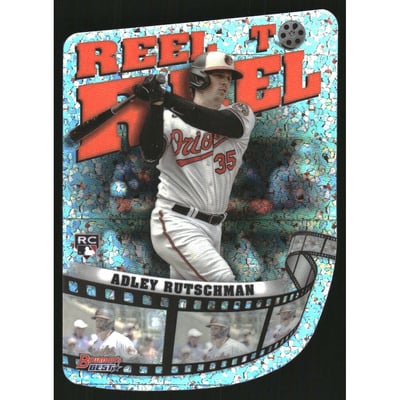 2023 Bowman's Best Reel to Reel Die Cut Mini Diamond Refractors #RR9 Adley Rutschman