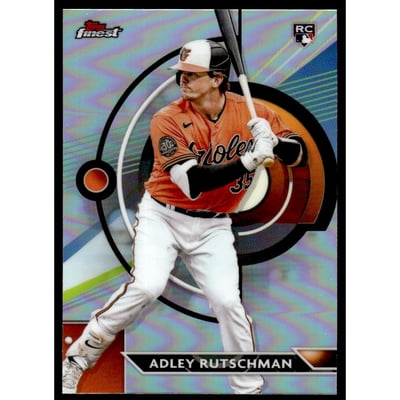 2023 Finest Refractors #22 Adley Rutschman