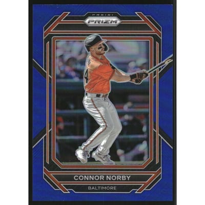 2023 Panini Prizm Prizms Blue #162 Connor Norby