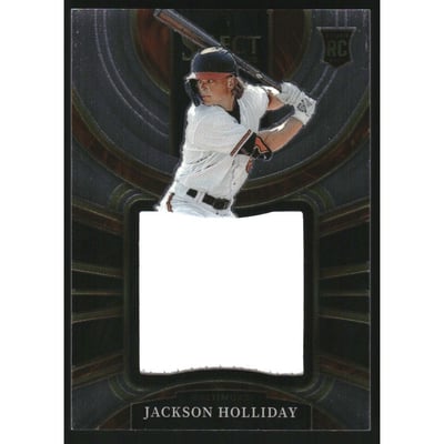 2023 Select Rookie Jumbo Swatches #36 Jackson Holliday