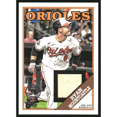 2023 Topps '88 Topps Relics #88RRM Ryan Mountcastle