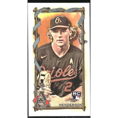 2023 Topps Allen and Ginter Mini A and G Back #72 Gunnar Henderson