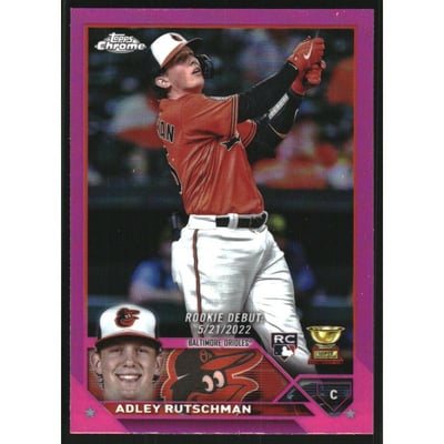 2023 Topps Chrome Update Pink Refractors #USC1 Adley Rutschman