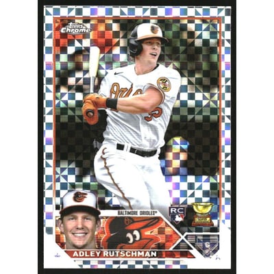 2023 Topps Chrome X-Fractors #1 Adley Rutschman