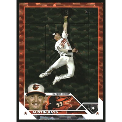 2023 Topps Orange Foil #546 Austin Hays