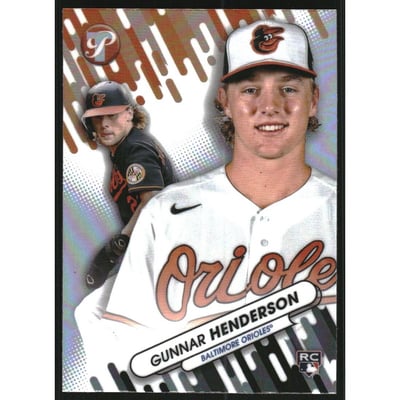 2023 Topps Pristine Fresh Faces #FF10 Gunnar Henderson