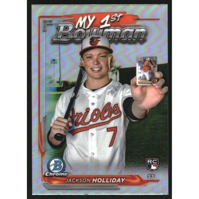 2024 Bowman Chrome My 1st Bowman #M1B17 Jackson Holliday