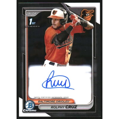 2024 Bowman Chrome Prospect Autographs #CPARC Rolphy Cruz