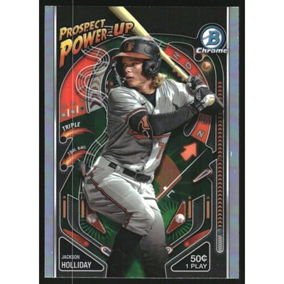 2024 Bowman Chrome Prospect Power-Up #PP5 Jackson Holliday
