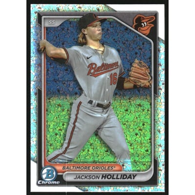 2024 Bowman Chrome Prospects Mini-Diamond Refractors #BCP47 Jackson Holliday
