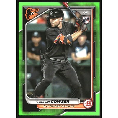 2024 Bowman Neon Green #31 Colton Cowser