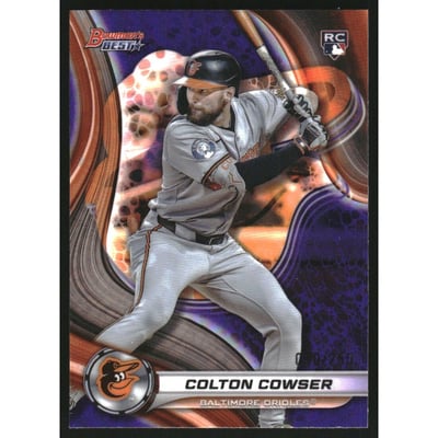 2024 Bowman's Best Purple Refractors #10 Colton Cowser