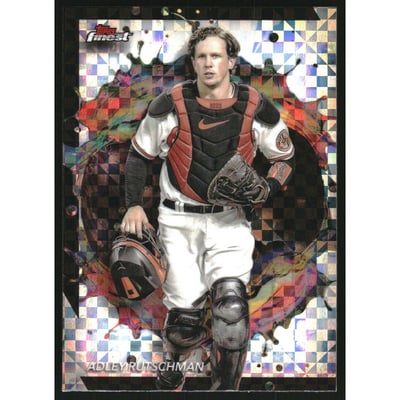 2024 Finest Checkerboard Refractors #210 Adley Rutschman