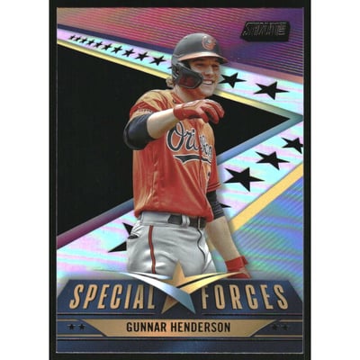 2024 Stadium Club Special Forces Black #SF6 Gunnar Henderson