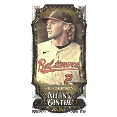 2024 Topps Allen and Ginter Mini #161 Gunnar Henderson