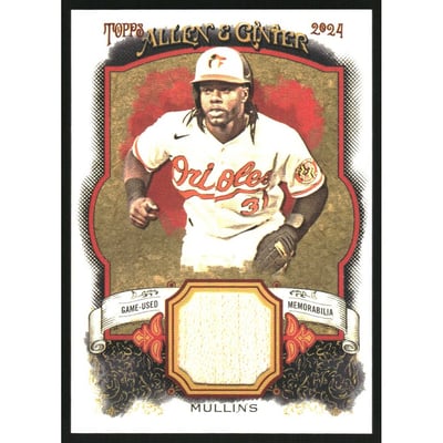 2024 Topps Allen and Ginter Relics #AGRCM Cedric Mullins A