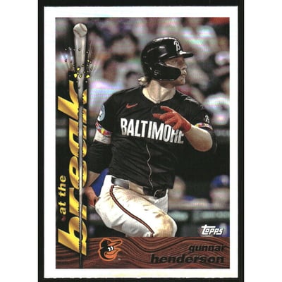 2024 Topps Archives '95 At the Break #95ATB4 Gunnar Henderson