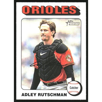 2024 Topps Heritage White Border #188 Adley Rutschman