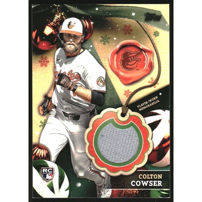 2024 Topps Holiday Relics #RCCC Colton Cowser