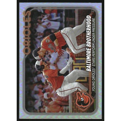 2024 Topps Rainbow Foil #378 Gunnar Henderson/Adley Rutschman CL