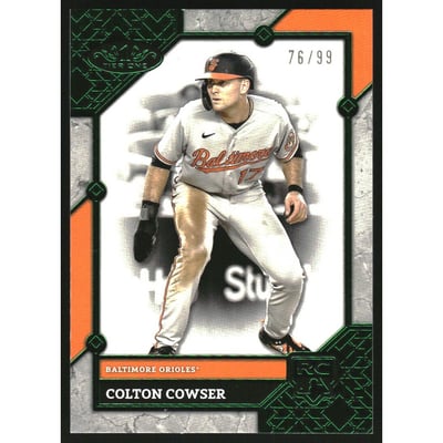 2024 Topps Tier One Green Foil #93 Colton Cowser