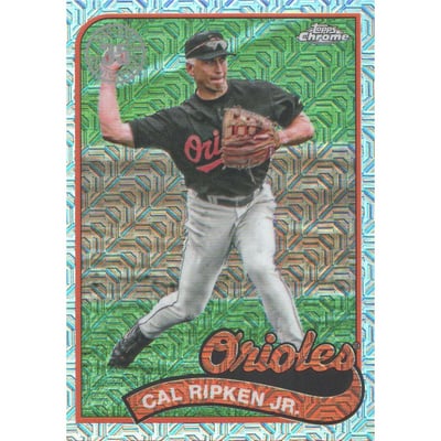 2024 Topps Update '89 Topps Silver Pack Chrome #T89CU69 Cal Ripken Jr.