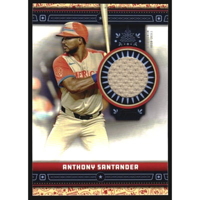 2024 Topps Update All-Star Stitches Relics #ASRSAN Anthony Santander