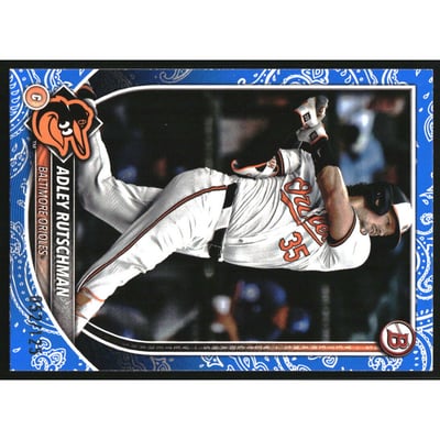2025 Bowman Blue Pattern #35 Adley Rutschman