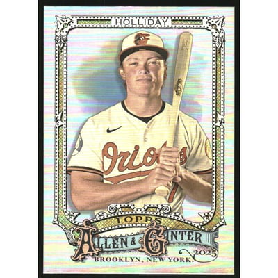 2025 Topps Allen and Ginter Silver Portrait #194 Jackson Holliday