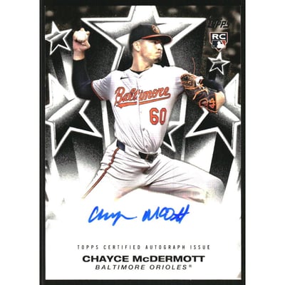 2025 Topps Baseball Stars Autographs #BSACMC Chayce McDermott