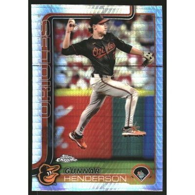 2025 Topps Chrome Prism Refractors #213 Gunnar Henderson