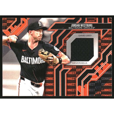 2025 Topps City Connect Swatches #CCJW Jordan Westburg