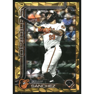 2025 Topps Gold Diamante Foil #460 Gary Sanchez
