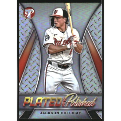 2025 Topps Pristine Plated and Polished #PP34 Jackson Holliday